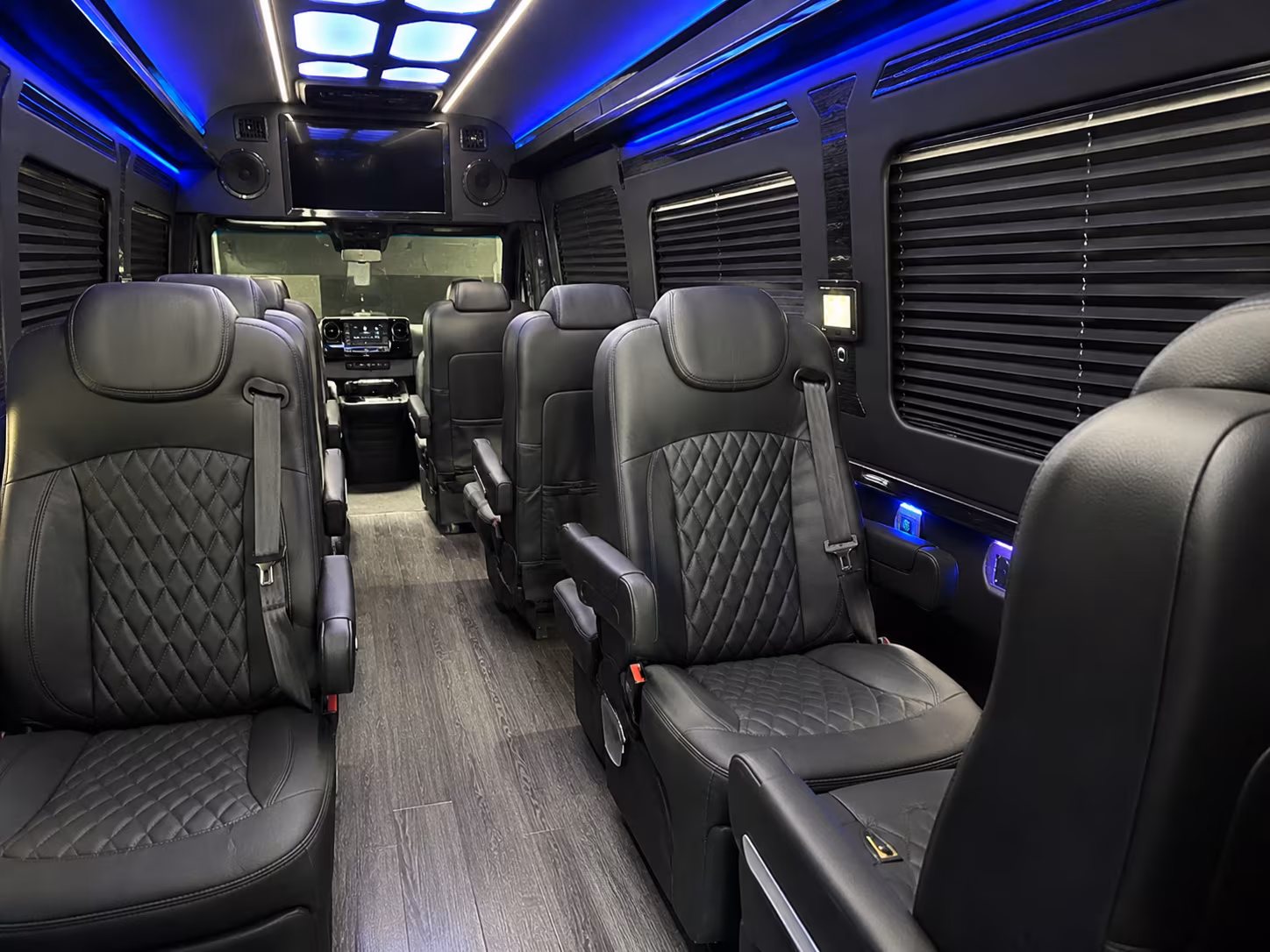 mcallen airport transportation onboard seating