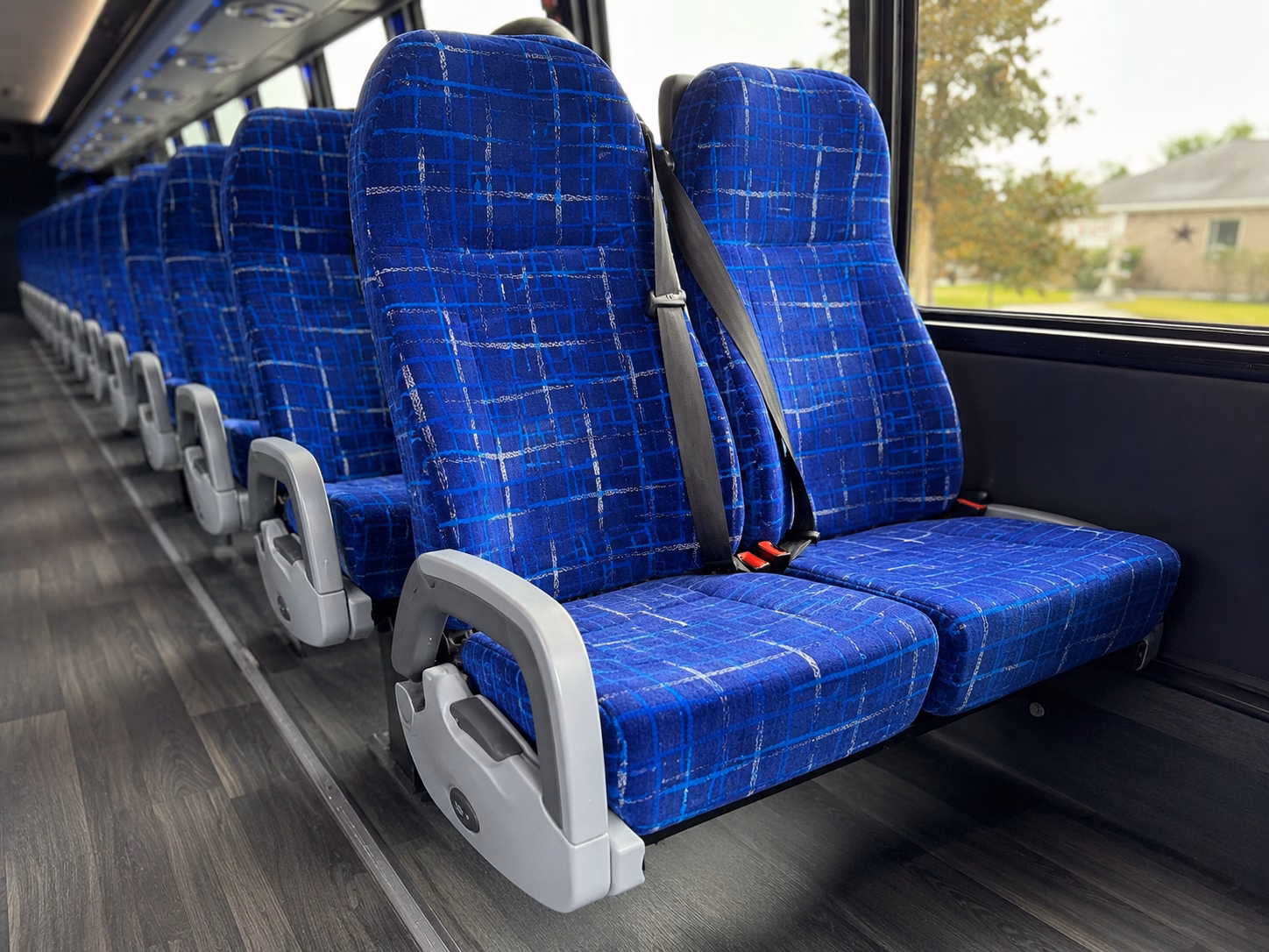 mcallen charter bus rental inside