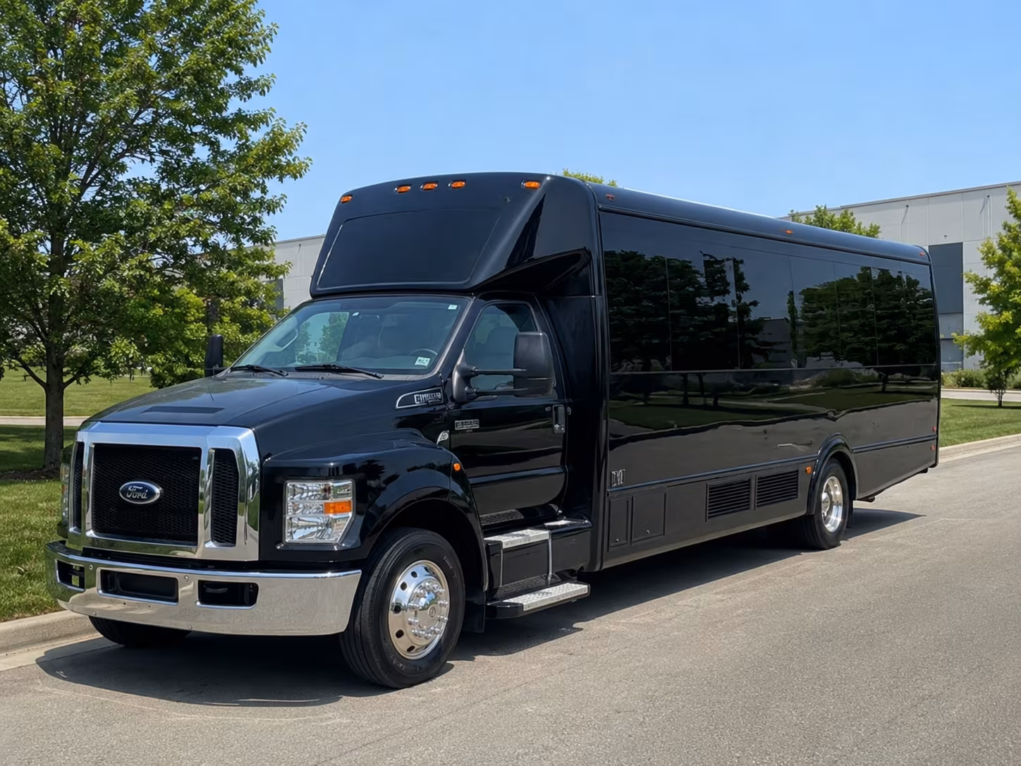 mcallen holiday party bus rental