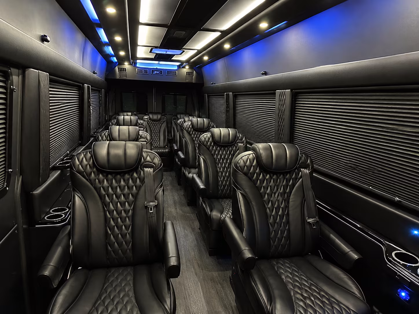 mcallen private event transportation onboard seating