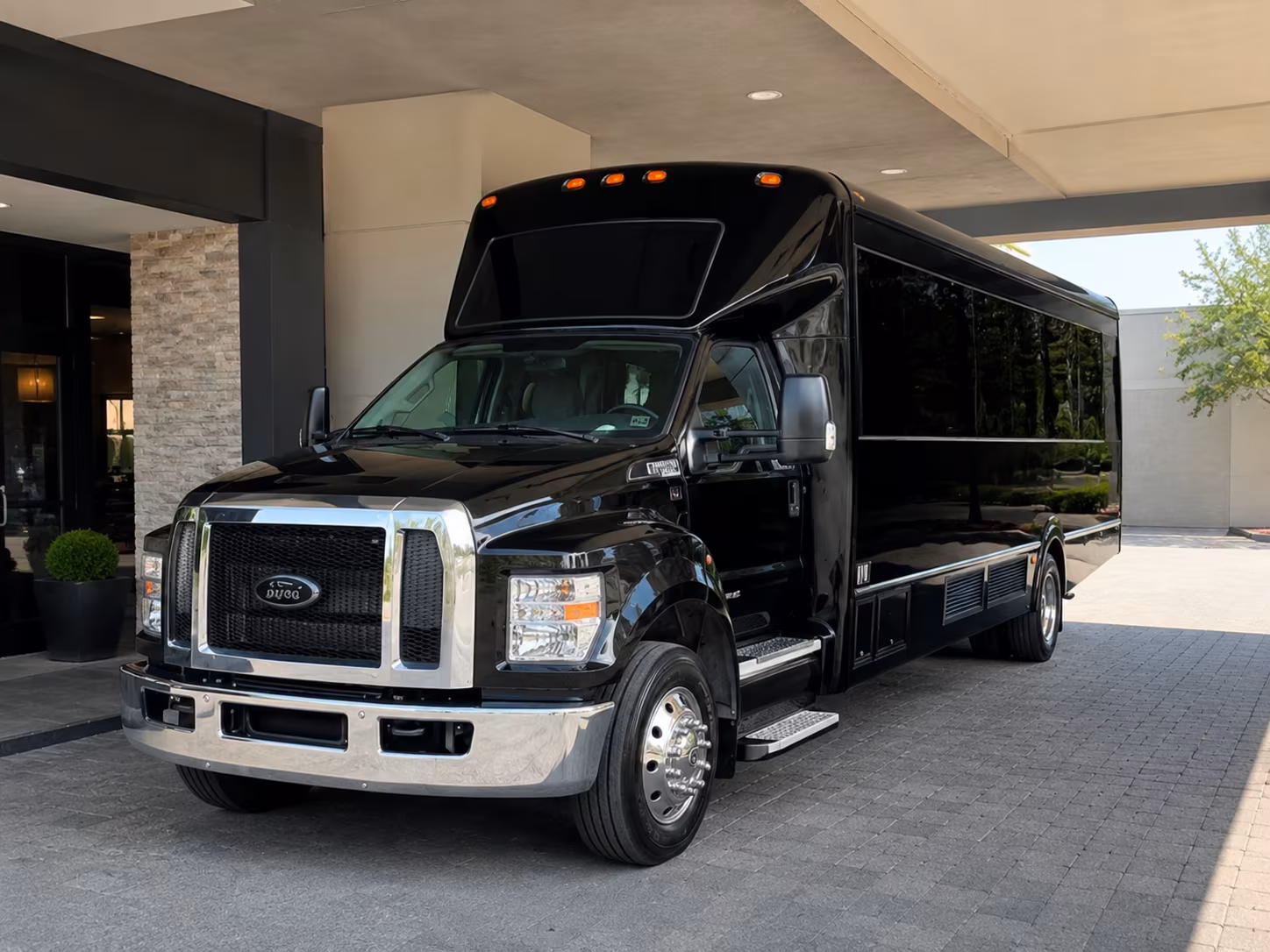 mcallen wedding party bus rental