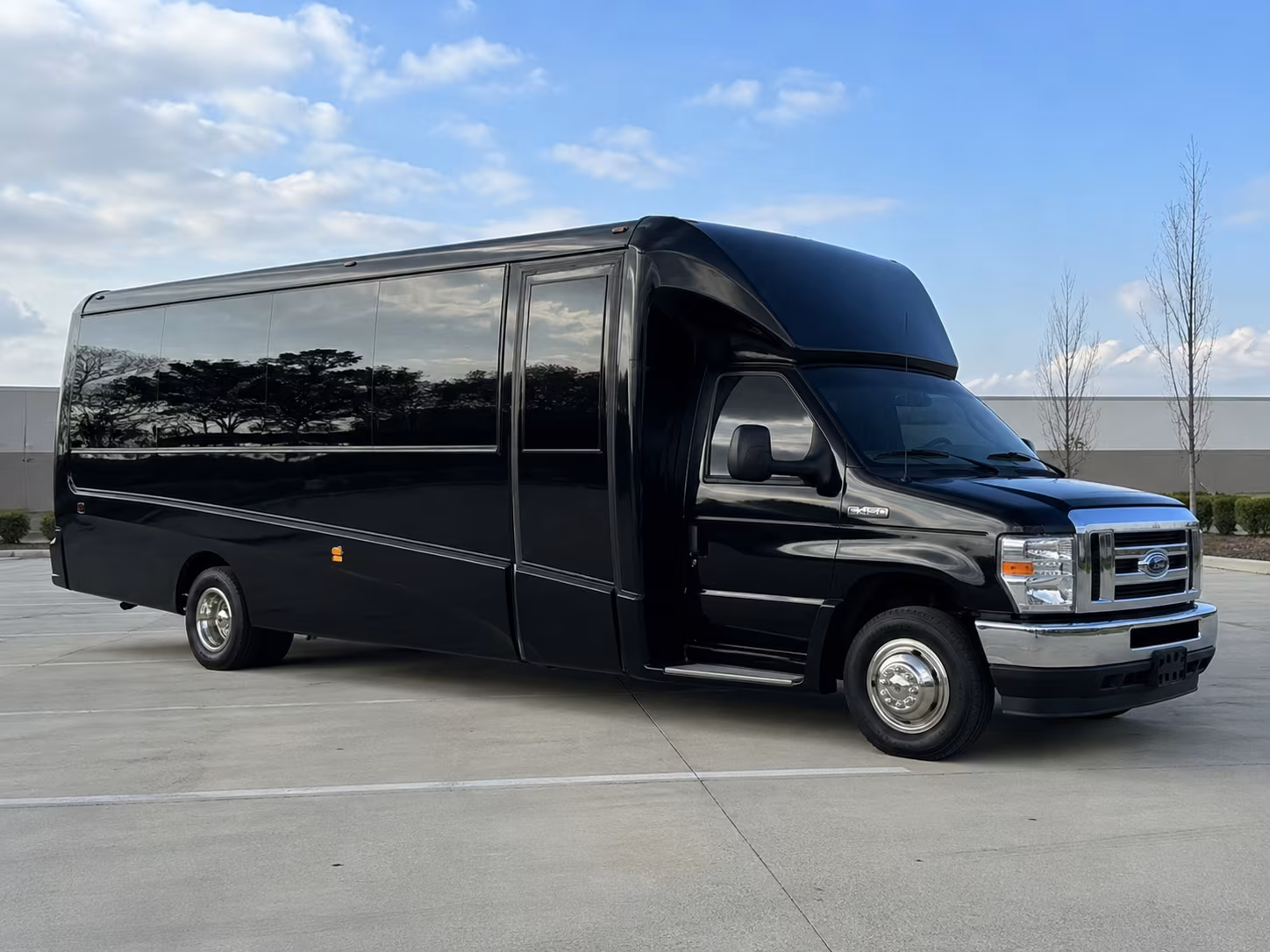 mcallen wedding transportation onboard seating
