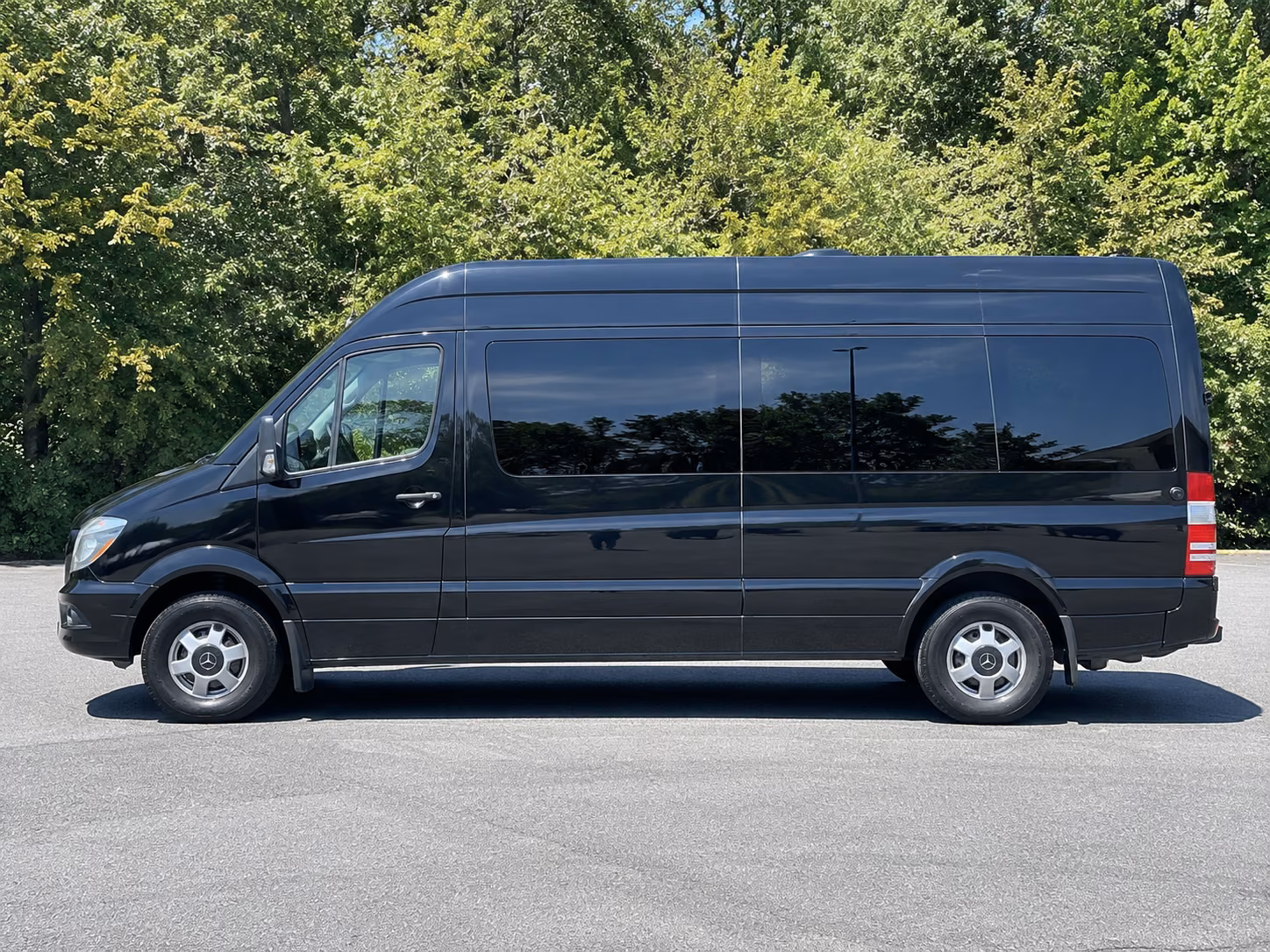 sprinter van with driver